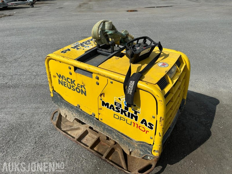 2016 Wacker Neuson DPU110rLem970 - 142 timer - VIBROPLATE - Valjak: slika 1 2016 Wacker Neuson DPU110rLem970 - 142 timer - VIBROPLATE - Valjak: slika 1