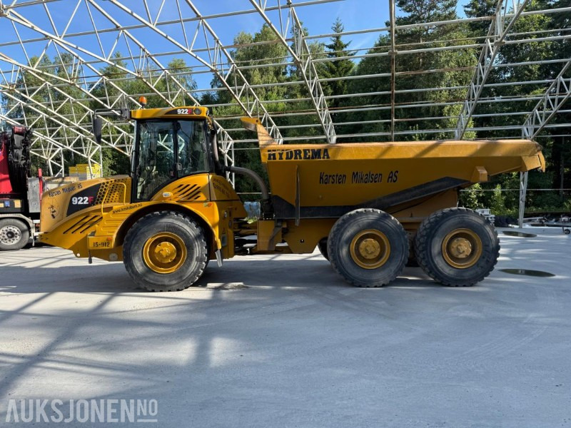 2017 Hydrema 922F 2.55 DUMPER SERVICEHISTORIKK LITE TIMER. - Kiper: slika 4 2017 Hydrema 922F 2.55 DUMPER SERVICEHISTORIKK LITE TIMER. - Kiper: slika 4