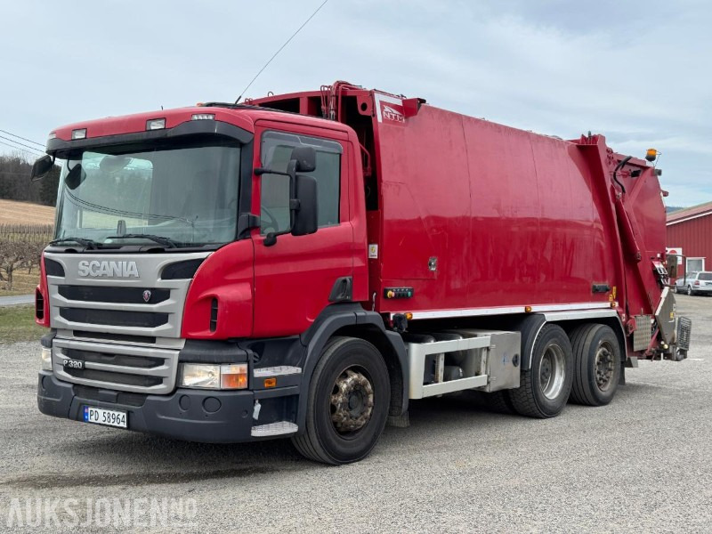 2017 Scania P-serie komprimatorbil / 2 kammer - Kamion za smeće: slika 1 2017 Scania P-serie komprimatorbil / 2 kammer - Kamion za smeće: slika 1