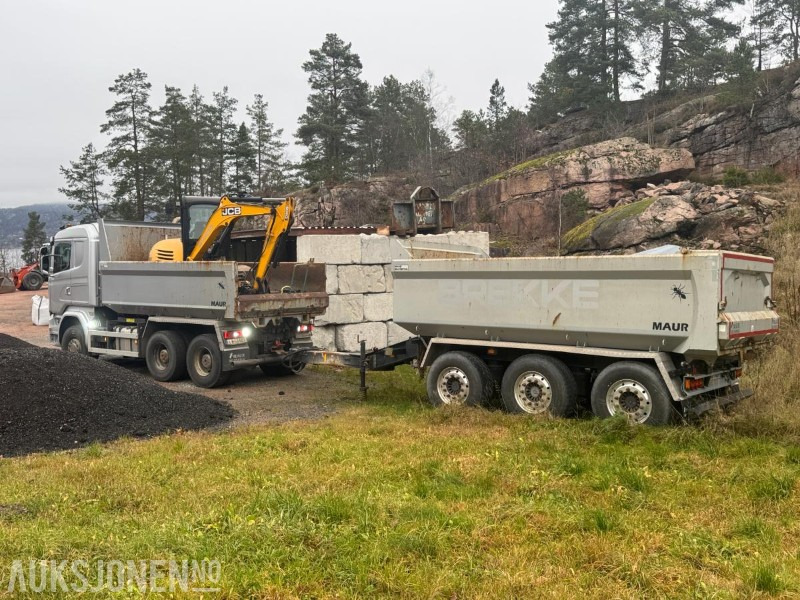 2017 Scania R730 tippbil med Maur trippelkjerre / EURO 6 / 6X4 - Istovarivač: slika 2 2017 Scania R730 tippbil med Maur trippelkjerre / EURO 6 / 6X4 - Istovarivač: slika 2