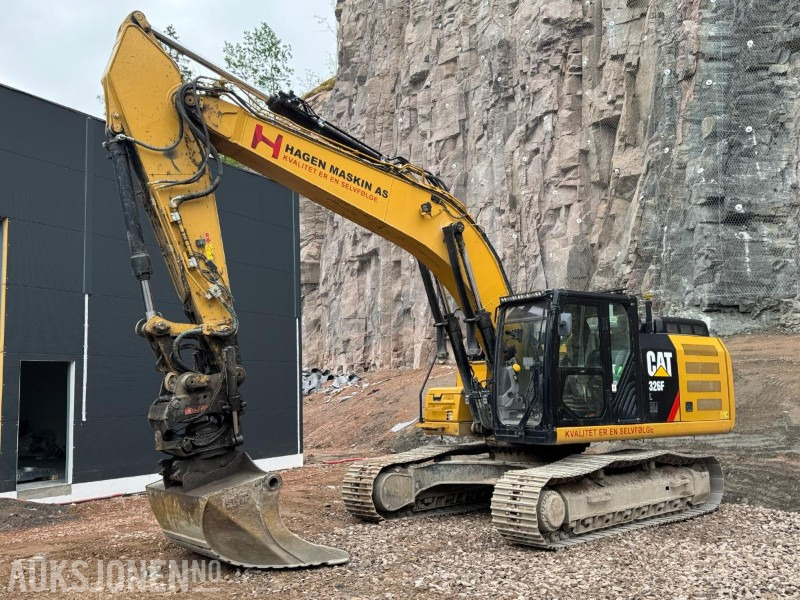 2018 Cat 326FL gravemaskin / 2 skuffer / GPS - Bager: slika 1 2018 Cat 326FL gravemaskin / 2 skuffer / GPS - Bager: slika 1
