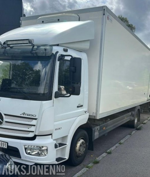 2018 Mercedes-Benz ATEGO 16 paller - Kamion sa zatvorenim sandukom: slika 3 2018 Mercedes-Benz ATEGO 16 paller - Kamion sa zatvorenim sandukom: slika 3