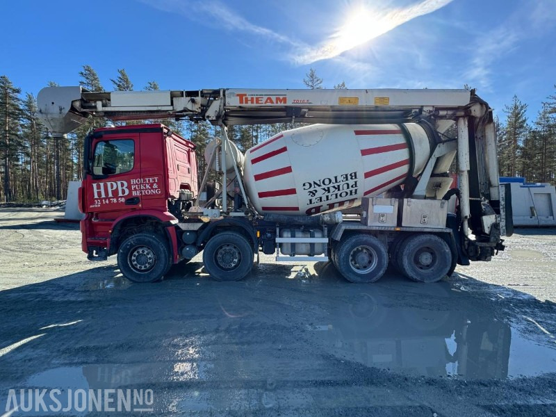 2018 Mercedes-Benz Arocs båndbil til betong - Mikser za beton: slika 2 2018 Mercedes-Benz Arocs båndbil til betong - Mikser za beton: slika 2