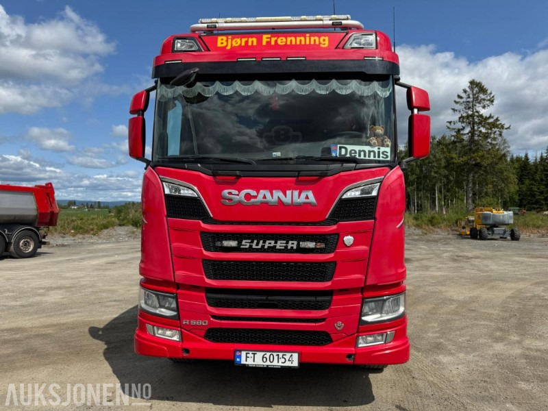2018 Scania R580 GODT UTSTYRT TIPPBIL MED 3 AKSLET HENGER - Istovarivač: slika 3 2018 Scania R580 GODT UTSTYRT TIPPBIL MED 3 AKSLET HENGER - Istovarivač: slika 3