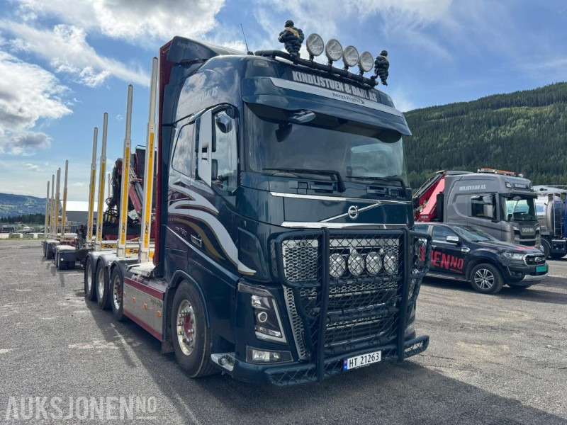 2018 Volvo FH16 8X4 komplett tømmerbil med kran og henger. - Šticar, Kamion sa dizalicom: slika 3 2018 Volvo FH16 8X4 komplett tømmerbil med kran og henger. - Šticar, Kamion sa dizalicom: slika 3