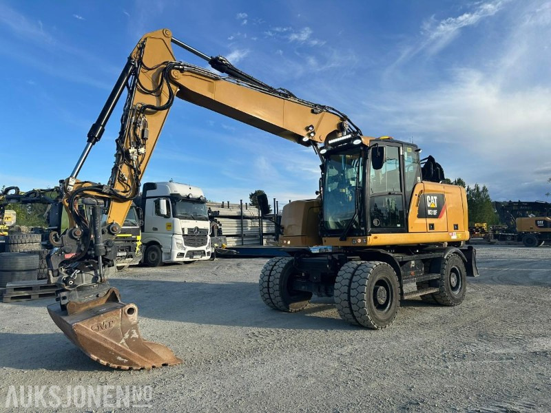2019 Cat M318F hjulgraver med tiltrotator og skuff - Bager: slika 1 2019 Cat M318F hjulgraver med tiltrotator og skuff - Bager: slika 1