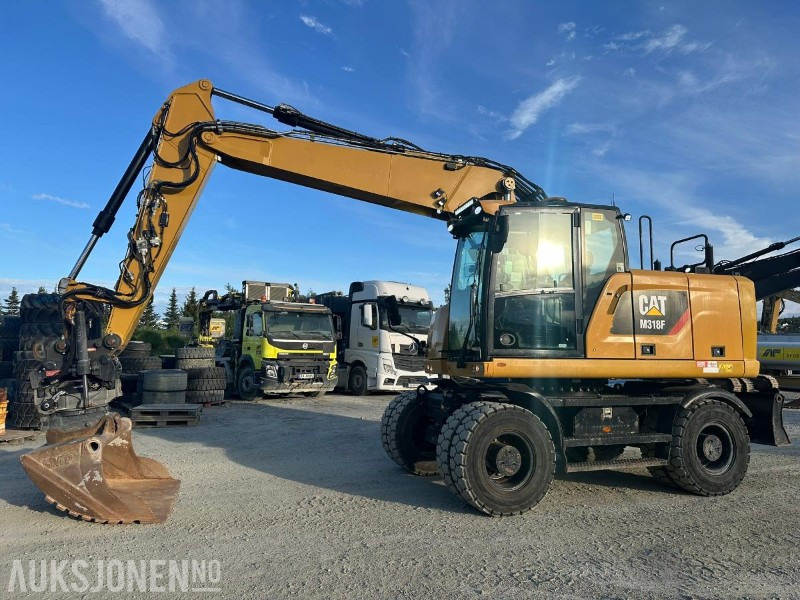 2019 Cat M318F hjulgraver med tiltrotator og skuff - Bager: slika 2 2019 Cat M318F hjulgraver med tiltrotator og skuff - Bager: slika 2