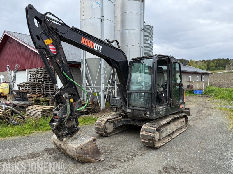 2019 Hardlife HE80 beltegraver med 882 timer! - Tiltrotator - 2 skuffer - Bager: slika 1 2019 Hardlife HE80 beltegraver med 882 timer! - Tiltrotator - 2 skuffer - Bager: slika 1
