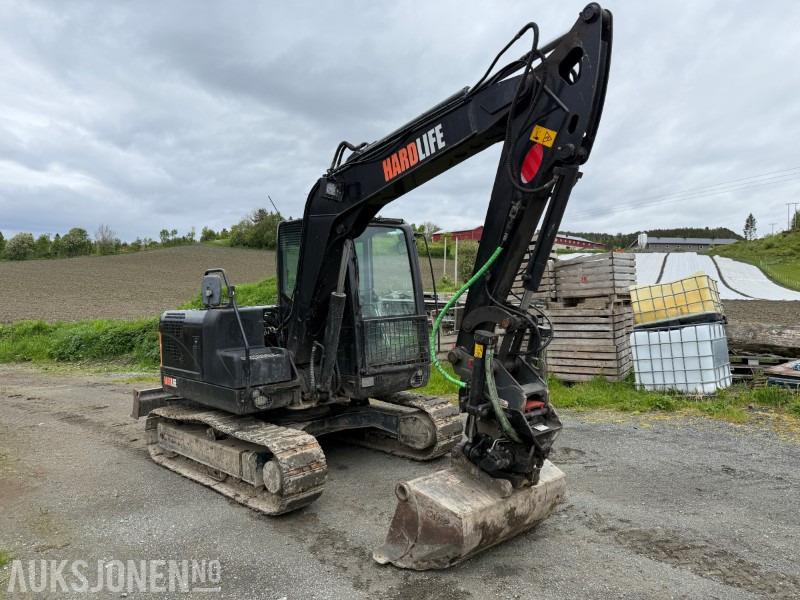 2019 Hardlife HE80 beltegraver med 882 timer! - Tiltrotator - 2 skuffer - Bager: slika 2 2019 Hardlife HE80 beltegraver med 882 timer! - Tiltrotator - 2 skuffer - Bager: slika 2