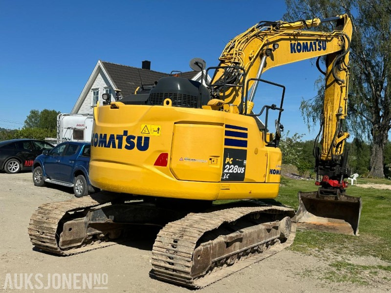 2019 Komatsu PC228USLC-11 - Gravemaskin - Tiltrotator R8 - Topcon GPS - 2skuffer - Sentralsmøring - 4467timer - Bager: slika 4 2019 Komatsu PC228USLC-11 - Gravemaskin - Tiltrotator R8 - Topcon GPS - 2skuffer - Sentralsmøring - 4467timer - Bager: slika 4