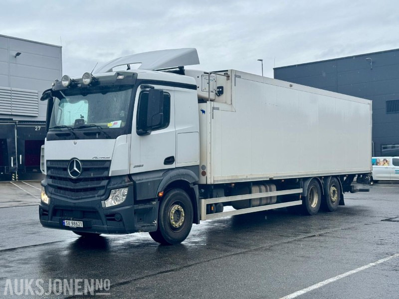 2019 Mercedes-Benz ACTROS - 6x2 - Eu-godkjent til 07/26 - Km: 150607 - Kamion sa zatvorenim sandukom: slika 1 2019 Mercedes-Benz ACTROS - 6x2 - Eu-godkjent til 07/26 - Km: 150607 - Kamion sa zatvorenim sandukom: slika 1