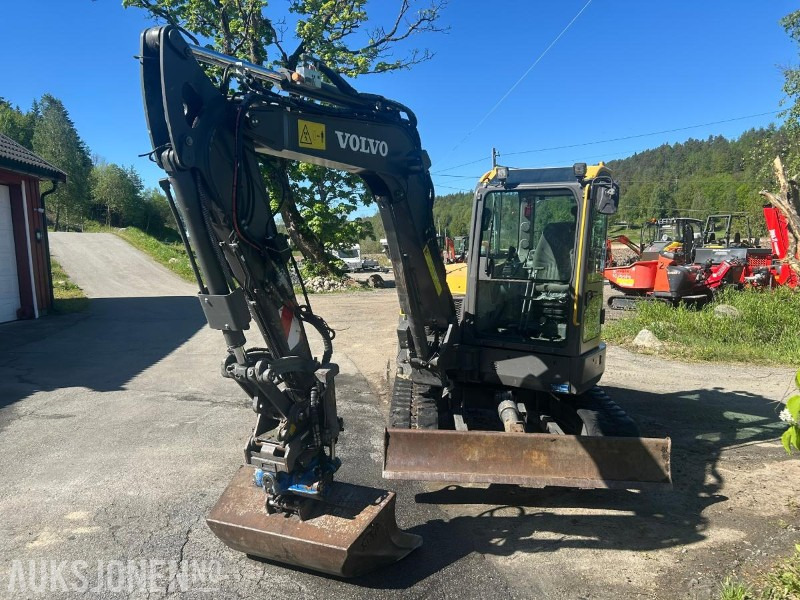 2020 Volvo ECR58D-Gravemaskin-Tiltrotator-2 Skuffer-Hydraulisk HK - Bager: slika 1 2020 Volvo ECR58D-Gravemaskin-Tiltrotator-2 Skuffer-Hydraulisk HK - Bager: slika 1