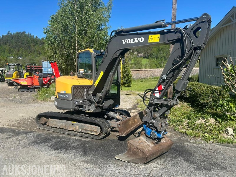 2020 Volvo ECR58D-Gravemaskin-Tiltrotator-2 Skuffer-Hydraulisk HK - Bager: slika 2 2020 Volvo ECR58D-Gravemaskin-Tiltrotator-2 Skuffer-Hydraulisk HK - Bager: slika 2
