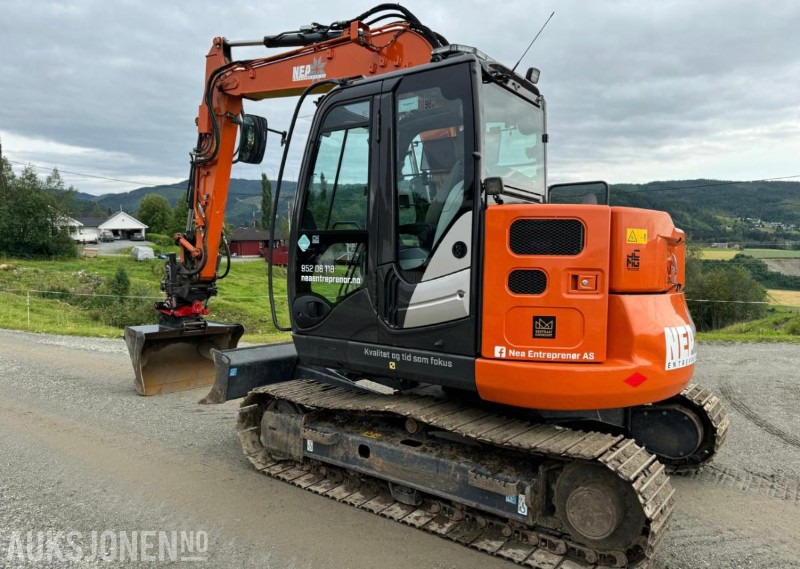 2021 Hitachi ZX85US-6 Beltegraver med Rototilt R3 - Bager: slika 4 2021 Hitachi ZX85US-6 Beltegraver med Rototilt R3 - Bager: slika 4