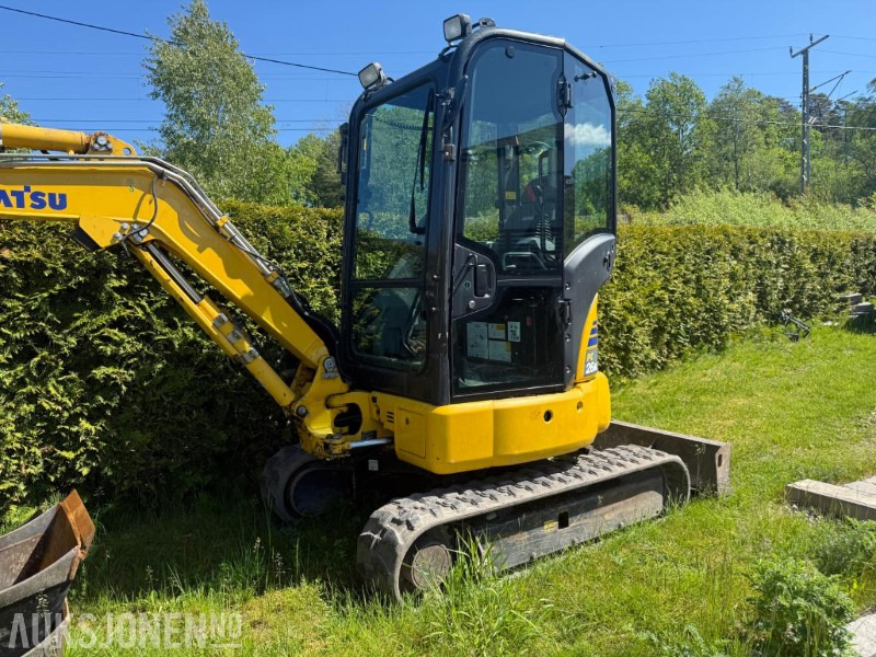 2021 Komatsu PC26MR minigraver m/3 skuffer. - Mini bager: slika 5 2021 Komatsu PC26MR minigraver m/3 skuffer. - Mini bager: slika 5