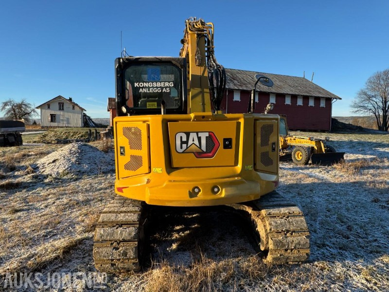 2022 Cat 308CR gravemaskin med gummipads / OilQuick / Engcon tiltrotator / 3 stk skuffer / 1334 timer - Bager: slika 4 2022 Cat 308CR gravemaskin med gummipads / OilQuick / Engcon tiltrotator / 3 stk skuffer / 1334 timer - Bager: slika 4