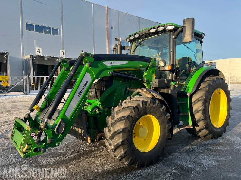 2022 John Deere 6130R Q5 frontlaster - Traktor: slika 1 2022 John Deere 6130R Q5 frontlaster - Traktor: slika 1