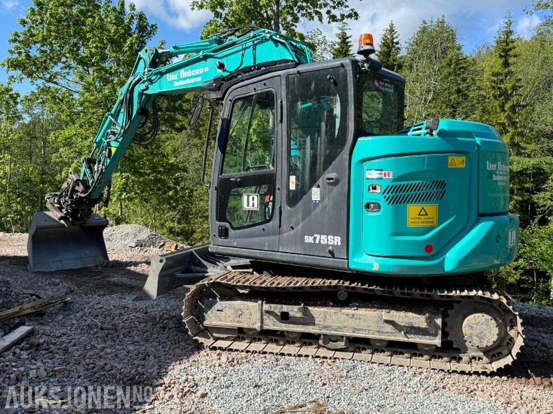 2022 Kobelco SK75SR-7 / Tiltrotator / 866 timer - Bager: slika 2 2022 Kobelco SK75SR-7 / Tiltrotator / 866 timer - Bager: slika 2