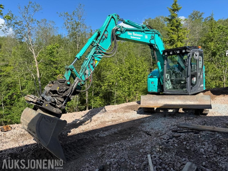 2022 Kobelco SK75SR-7 / Tiltrotator / 866 timer - Bager: slika 1 2022 Kobelco SK75SR-7 / Tiltrotator / 866 timer - Bager: slika 1