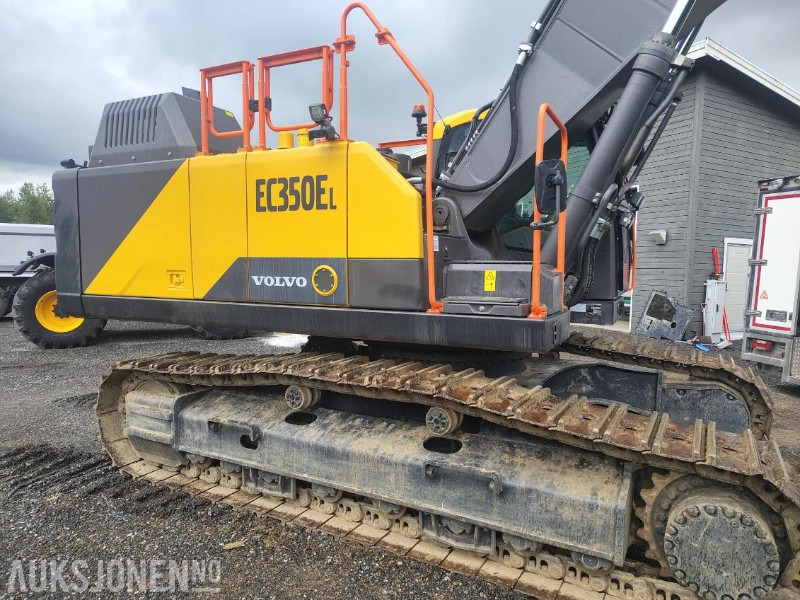 2022 Volvo EC350EL beltegraver med webasto tansskuffe og Soosan pigghammer - Bager: slika 4 2022 Volvo EC350EL beltegraver med webasto tansskuffe og Soosan pigghammer - Bager: slika 4