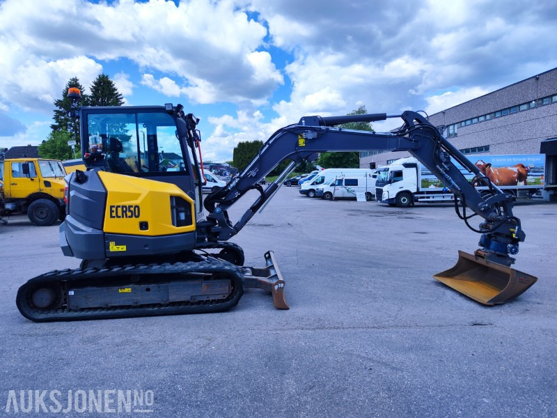 2022 Volvo ECR50F – Velutstyrt kompaktgraver, kun 728 timer - Mini bager: slika 5 2022 Volvo ECR50F – Velutstyrt kompaktgraver, kun 728 timer - Mini bager: slika 5