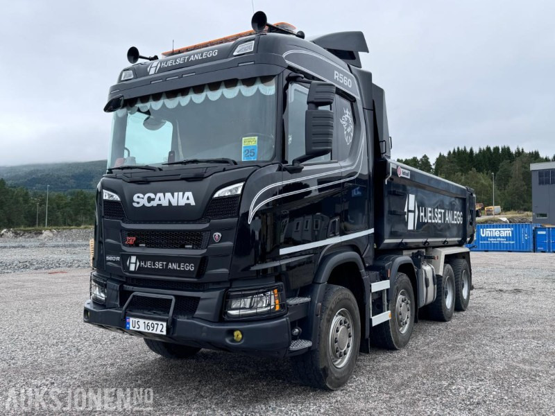2024 Scania 560R XT tippbil - 8x4 - Istrail påbygg - Navreduksjon - Varme i kasse - Kassevibrator - Gått kun 47.000 km - Istovarivač: slika 4 2024 Scania 560R XT tippbil - 8x4 - Istrail påbygg - Navreduksjon - Varme i kasse - Kassevibrator - Gått kun 47.000 km - Istovarivač: slika 4