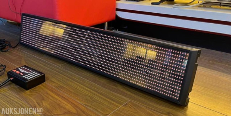 2025 LED Tekstskilt med kontrollpanel - NYTT! - Građevinska oprema: slika 3 2025 LED Tekstskilt med kontrollpanel - NYTT! - Građevinska oprema: slika 3