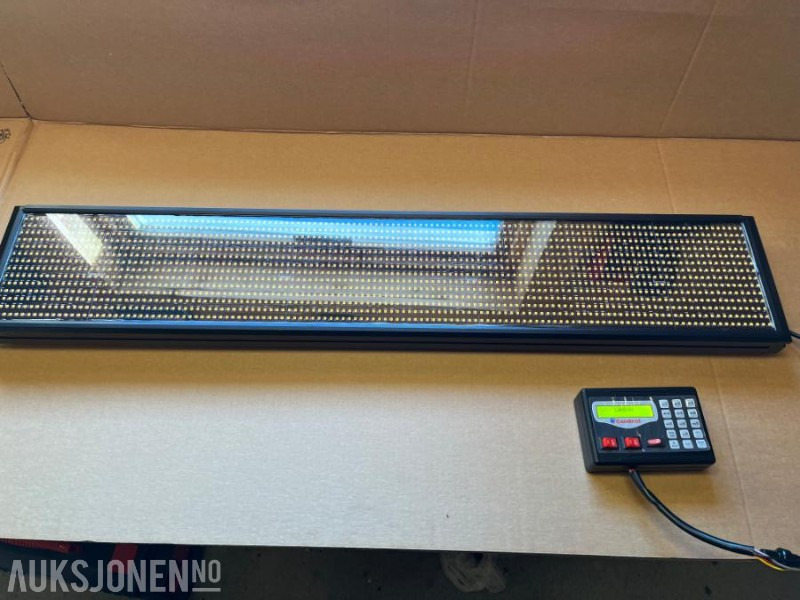 2025 LED Tekstskilt med kontrollpanel - NYTT! - Građevinska oprema: slika 1 2025 LED Tekstskilt med kontrollpanel - NYTT! - Građevinska oprema: slika 1