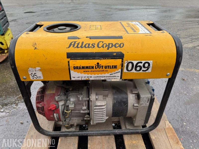Atlas Copco aggregat / Honda GX200 / Rep.objekt - Građevinska oprema: slika 3 Atlas Copco aggregat / Honda GX200 / Rep.objekt - Građevinska oprema: slika 3