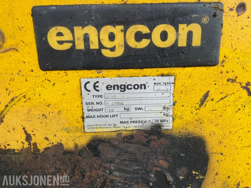 2013 Engcon SK15 Klype S60 - Dodatak za Građevinska mašina: slika 5 2013 Engcon SK15 Klype S60 - Dodatak za Građevinska mašina: slika 5