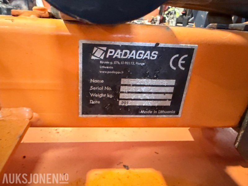 2013 Padagas feieaggregat med sidebørste og vanntank – 2013-modell - Dodatak za Građevinska mašina: slika 5 2013 Padagas feieaggregat med sidebørste og vanntank – 2013-modell - Dodatak za Građevinska mašina: slika 5