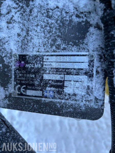 2021 Holms SH 2,5 - Åpen kost til hjullaster - Dodatak za Građevinska mašina: slika 5 2021 Holms SH 2,5 - Åpen kost til hjullaster - Dodatak za Građevinska mašina: slika 5