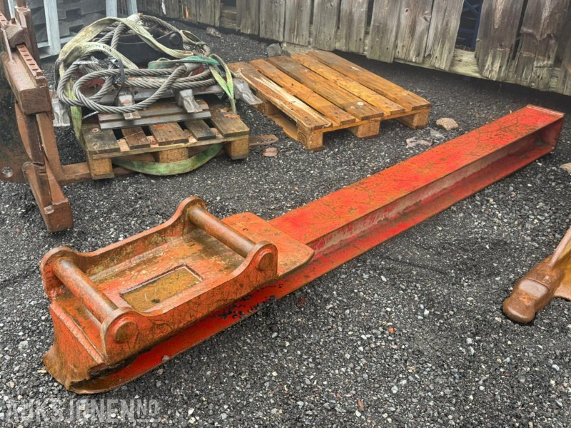 Mattejibb / kranbom med S60 feste - Dodatak za Građevinska mašina: slika 1 Mattejibb / kranbom med S60 feste - Dodatak za Građevinska mašina: slika 1