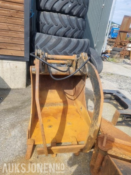 Graveskuff med hudraulisk grip / klo - S70 feste - Građevinska oprema: slika 1 Graveskuff med hudraulisk grip / klo - S70 feste - Građevinska oprema: slika 1