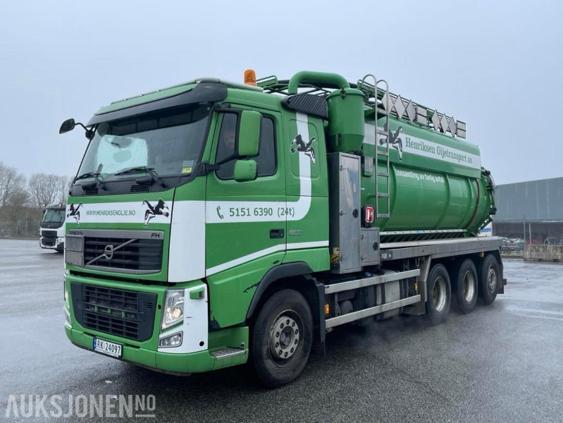 2010 VOLVO FH500 8X4 INTERCONSULT SS2343 BST3-17CR ADR SLAMSUGER MED HØYTRYKKSPYLER - 203576 KM. - Korisno/ Posebno vozilo: slika 1 2010 VOLVO FH500 8X4 INTERCONSULT SS2343 BST3-17CR ADR SLAMSUGER MED HØYTRYKKSPYLER - 203576 KM. - Korisno/ Posebno vozilo: slika 1