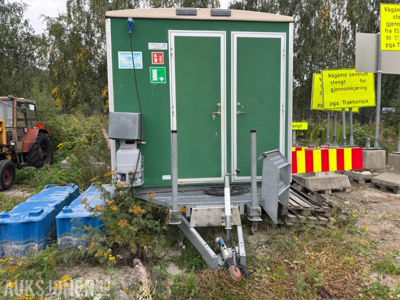 Lycksele Vagnen Mannskapsbrakke med Alde varme, toalett, garderobe og kokemuligheter - Građevinska oprema: slika 2 Lycksele Vagnen Mannskapsbrakke med Alde varme, toalett, garderobe og kokemuligheter - Građevinska oprema: slika 2