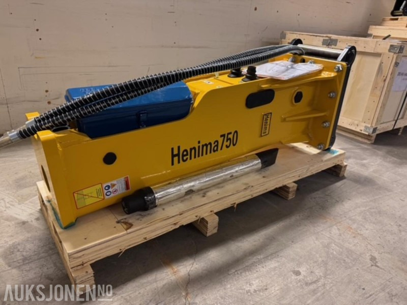 NY HENIMA PIGGHAMMER TIL 6-9 TONNS GRAVEMASKIN S50 M/GARANTI - Hidraulični čekić za Građevinska mašina: slika 3 NY HENIMA PIGGHAMMER TIL 6-9 TONNS GRAVEMASKIN S50 M/GARANTI - Hidraulični čekić za Građevinska mašina: slika 3