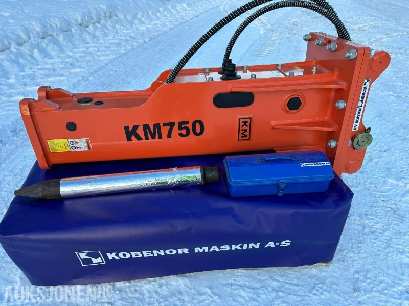 NY KM 750 Pigghammer s40/s50 CE merket FABRIKKGARANTI - Hidraulični čekić: slika 5 NY KM 750 Pigghammer s40/s50 CE merket FABRIKKGARANTI - Hidraulični čekić: slika 5