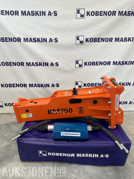 NY KM 750 Pigghammer s40/s50 CE merket FABRIKKGARANTI - Hidraulični čekić: slika 1 NY KM 750 Pigghammer s40/s50 CE merket FABRIKKGARANTI - Hidraulični čekić: slika 1