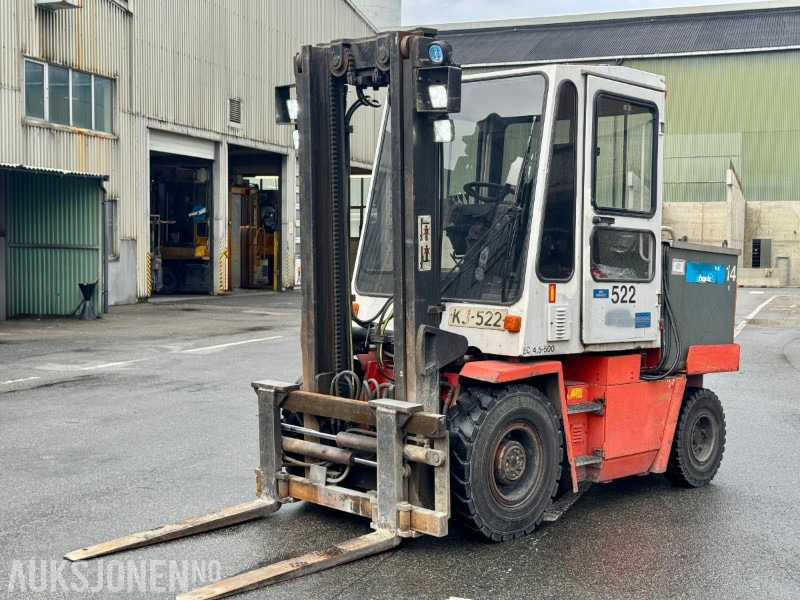 1995 Kalmar EC415 - 500 - Gaffeltruck - Elektrisk - Timer: 8194 - Oprema za rukovanje materijalima: slika 1 1995 Kalmar EC415 - 500 - Gaffeltruck - Elektrisk - Timer: 8194 - Oprema za rukovanje materijalima: slika 1