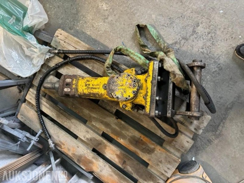 Pigghammer til minigraver 2-4t / 2021 Atlas Copco SB 152 / Feste S40 - Hidraulični čekić za Mini bager: slika 1 Pigghammer til minigraver 2-4t / 2021 Atlas Copco SB 152 / Feste S40 - Hidraulični čekić za Mini bager: slika 1