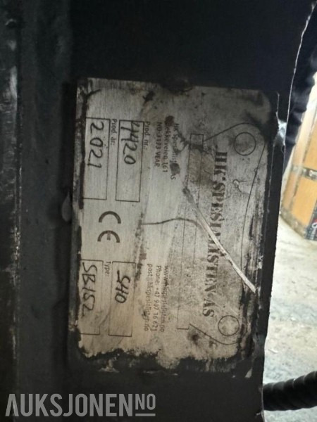 Pigghammer til minigraver 2-4t / 2021 Atlas Copco SB 152 / Feste S40 - Hidraulični čekić za Mini bager: slika 4 Pigghammer til minigraver 2-4t / 2021 Atlas Copco SB 152 / Feste S40 - Hidraulični čekić za Mini bager: slika 4