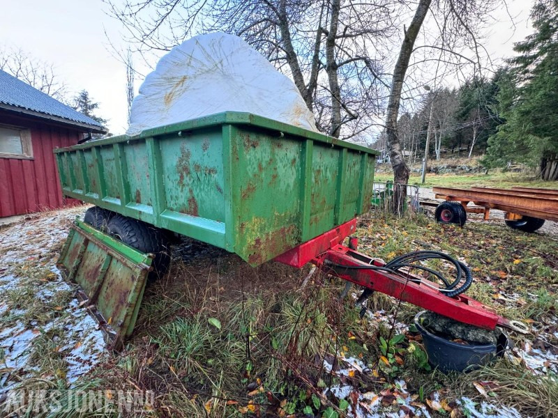1997 Agromet - T041/K Traktorhenger / Dumperhenger - Nyttelast 9650 kg - Hydraulisk brems - Poljoprivredna mašina: slika 3 1997 Agromet - T041/K Traktorhenger / Dumperhenger - Nyttelast 9650 kg - Hydraulisk brems - Poljoprivredna mašina: slika 3