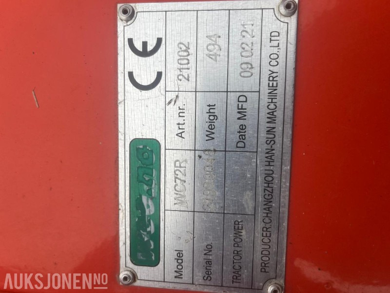 2021 Flishugger wr72r - Poljoprivredna mašina: slika 5 2021 Flishugger wr72r - Poljoprivredna mašina: slika 5