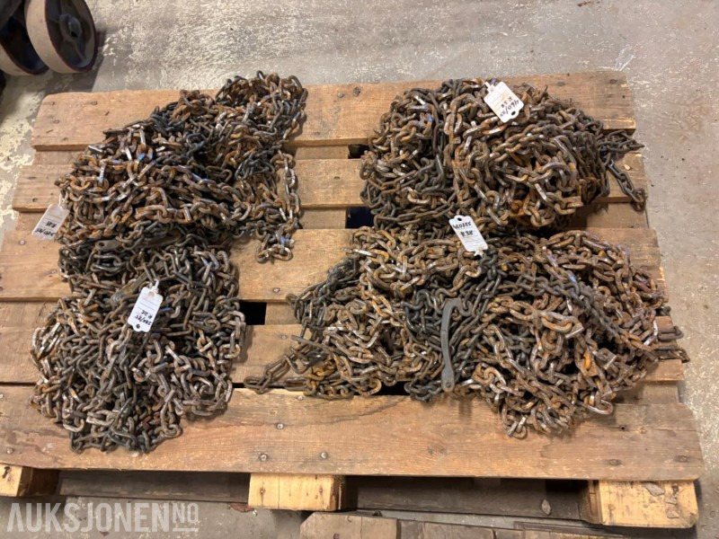 Kjettingsett 2stk 460/85 R38 - Poljoprivredna mašina: slika 2 Kjettingsett 2stk 460/85 R38 - Poljoprivredna mašina: slika 2