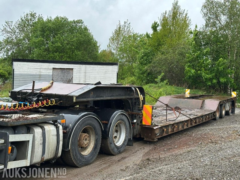 1978 Dapa Bs-300 - 3-akslet semitrailer/maskinhenger - Prikolica: slika 1 1978 Dapa Bs-300 - 3-akslet semitrailer/maskinhenger - Prikolica: slika 1