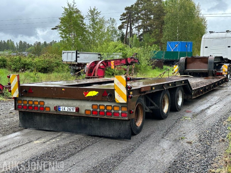 1978 Dapa Bs-300 - 3-akslet semitrailer/maskinhenger - Prikolica: slika 5 1978 Dapa Bs-300 - 3-akslet semitrailer/maskinhenger - Prikolica: slika 5