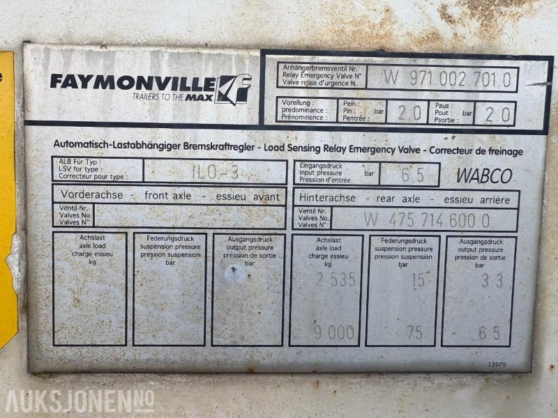 2007 Faymonville element tralle - Prikolica: slika 4 2007 Faymonville element tralle - Prikolica: slika 4