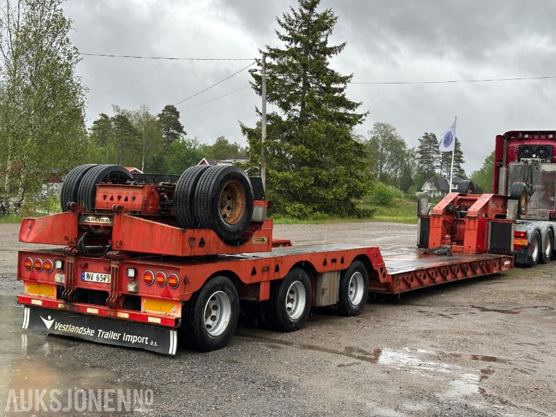 2009 Trail King TK154HED lavboy-henger - 4akslet maskinhenger med vse styring - Prikolica: slika 5 2009 Trail King TK154HED lavboy-henger - 4akslet maskinhenger med vse styring - Prikolica: slika 5