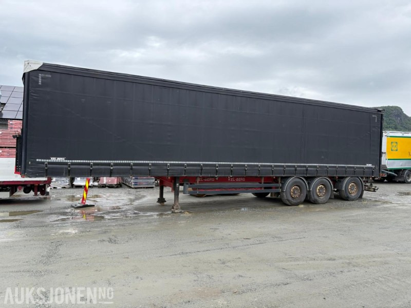 2016 Kel-Berg Gardintralle med sving på aksel 3. - Prikolica: slika 1 2016 Kel-Berg Gardintralle med sving på aksel 3. - Prikolica: slika 1